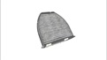 Factory wholesale car parts cabin filters suit for 2128300018 /2048300018/ 2048300518/ 2128300218/ CUK2551