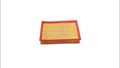 High efficiency compressor air filter with clips 1444-W3