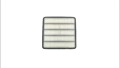 High quality air purifier with hepa filter air filter for car air filter 17801-51020